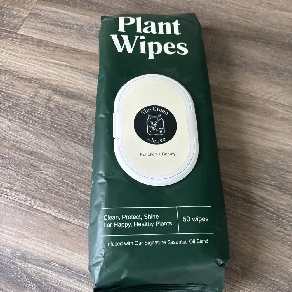 Plant Leaf Cleaner & Leaf Shine, Plant Cleaner Pack of 50